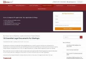 10 Essential Legal Documents for Startups - Know essential startup documents to run your business legally in India. Ensure having all necessary startup documents to stay compliant.