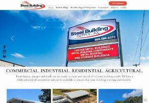 Steel Building Supply, Inc - Steel Building Supply manufactures a complete line of structural steel components, metal roofing, and metal siding panels. We supply everything for a Prefabricated or Custom metal building for individuals or contractors. We manufacture metal buildings for commercial business, Farmers, and housing. || Address: 1154 TX-7, Center, TX 75935, USA || Phone: 936-598-6373