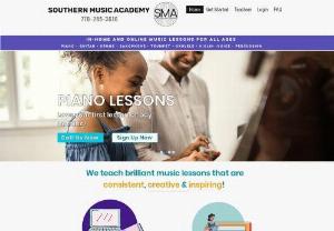 Southern Music Academy - At Southern Music Academy, we offer in home piano and voice lessons to students on all ages. Our lessons are geared towards assisting students in three primary areas of musicianship: performance, theory and technique. Our approach is one of positivity and oriented towards customized goals for every student. We work hard to ensure that your experience is enjoyable, memorable and ultimately successful in creating you or your child into well rounded musicians