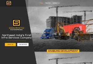 Scaffolding Rental | Construction Equipment Rental Service in Northeast India - Socristo Enterprises is a Construction Equipment Rental Company in Assam which provides scaffolding and construction equipment rental services all over Northeast India