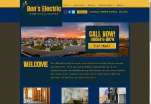 Screenshot of Ben's Electric