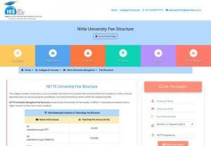 Nitte University Mangalore Fees| Nitte Meenakshi institute of technology fee structure - Get Details On  Nitte Meenakshi institute of technology fee structure, Placements, Ranking, Courses, Admission & Nitte University Mangalore Fees HelpLine -9743277777