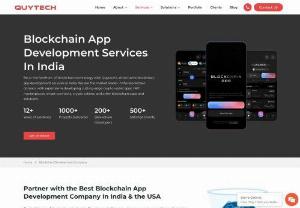 BlockChain Development Company - We are top Blockchain App development company with experience in Smart Contract, Hyperledger, Cryptocurrency Wallet Development, Supply Chain and Private BlockChain Development service.