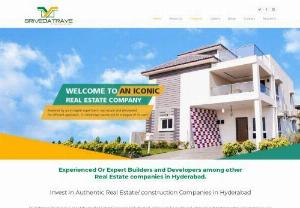 Real Estate Companies in Hyderabad - Vedatraye developers Provides Residential Plots for Sale in Hyderabad - Land for Sale for Residential Houses, Independent Houses and Villas. Its a boon for professionals ,and discrete individuals who want to invest in Real Estate and build Residential Houses