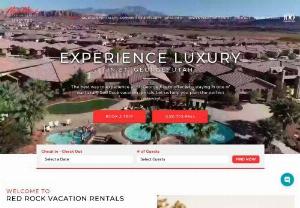 Red Rock Vacation Rentals - Red Rock Vacation Rentals proudly offers 5-star performance rated properties around St. George Utah. Call one of our travel experts today and see for yourself why we have the best reputation and the best value for vacation rentals in St. George!