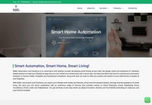 Smart Home Automation Bangalore | Home Automation Company in Bangalore - Smart Home, Smart Living! MAKc Automation and Solutions introduce future to you with safe and easy Smart Home Automation in Bangalore. Visit us now fir your home smart.