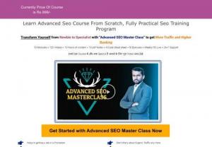 Advanced SEO Master Class in Hindi | Squad Ninja - Transform Yourself from Beginner to Expert with Advanced SEO Master Class to get More Traffic and Higher Ranking

10 Modules + 120 Videos + 10 hours of content + 10 pdf Notes + 4 Excel cheat sheet +10 Bonuses + Weekly FB Live + 247 Support