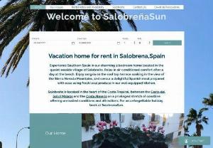 SalobrenaSun - A holiday home for rent on the south coast of Spain.  Beautiful 3 bedroom 2 bath home for rent.