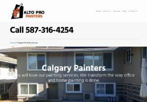 ALTO PRO Painters - 127 Erin Meadow Green SE., Calgary, AB T2B-3G5
(587) 316-4254




There are several painting companies in Calgary, but Alto Pro Painters has got something unique to offer its customers with great attention to details. Were a well-established painting company in Calgary, devoted experience will help you get the job done for painting services be it interior, exterior and large scale home and office paintings. We with the best services always stand more than our customers expect.