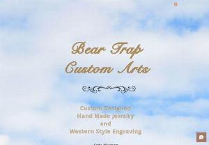 Bear Trap Custom Arts - Unique custom made jewelry and western style engraving. Bear Trap Custom Arts at beartrapcustomartscom is owned by the Artist and Jeweler, Alisa Stewart. She and her husband live in the beautiful South Fork area. just outside of Cody, Wyoming, not far from the east entrance to Yellowstone National Park. The areas spectacular landscapes, natural wonders and Wyoming's authentic western culture provide much of the inspiration for Alisa's stunning creations.