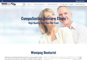 CompuSmiles Denture Clinic Winnipeg | Dentures Winnipeg - Located in River Heights in Winnipeg since 1997, David Hicks, Denturist, and his staff have been striving to deliver the highest standards of denture care to their patients.
