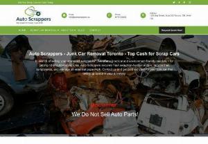 Cash for Junk Cars Toronto | Scrap Car Removal - Auto Scrappers buys & recycles all types of old vehicles in The Greater Toronto Area. We pay the highest possible price for your car IN CASH. Call (647) 766-2292