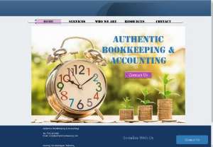 Authentic Bookkeeping & Accounting - Do you need peace of mind knowing that your Bookkeeping and Accounting needs are being taken care of ? Are you behind schedule for year-end? Do you need guidance on how to setup or run your own bookkeeping software? Do you need someone you can trust and rely on ?  

With over 30 years of experience I offer full Bookkeeping and Accounting services catered to suit your needs. Whether you need assistance on an on-going basis or a one-time project let me help you obtain your peace of mind. 

I..