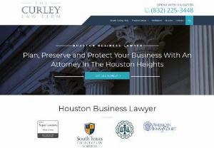The Curley Law Firm PLLC - My law firm exists to help Houston-area individuals and businesses with all areas of business formation, development, and conflict.  I have always believed in a client-focused, results-oriented approach. || Address: 201 W 16th Street, Suite A , Houston, TX 77008, USA || Phone: 832-225-3448