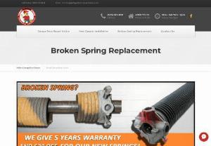 Overhead Garage Door Spring Repair - If you have any concerns about your Overhead Garage Door Spring Repair, Contact Garage Door Repair Moline IL or Call us at 309-323-8131 immediately to neutralize this safety hazard in your home. We provide you with quality service at a reasonable price.