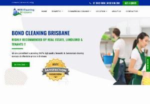 ECO\'s Bond Cleaning Brisbane - ECO Cleaning Brisbane is a company that has been providing professional End of lease cleaning services Brisbane for many years. Throughout the years the number of satisfied clients has grown significantly and continues to grow everyday- estate agencies, private owners and a number of companies have worked with us.