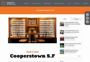 Cooperstown San Francisco - Giants Enterprises - Cooperstown S.F. is a mini version of the National Baseball Hall of Fame. Giants Enterprises offers private events with the ideal space for reception and meetings in Cooperstown S.F.