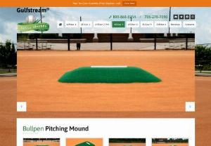 AllStar Mound #3 - Bullpen Warm-up Pitching Mound - We sell pitching mounds, portable pitching mounds, portable game pitching mounds, baseball pitching mounds, fiberglass pitching mounds for baseball.