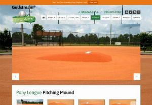 AllStar Mound #4 - Pony League Pitching Mound - We make and sell portable game pitching mound, baseball pitching mound, pitching mound, fiberglass mound, and little league mound for baseball.