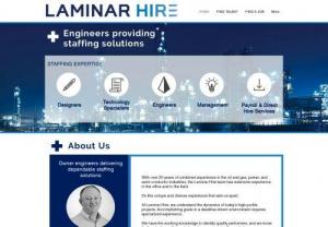 Laminar Hire - Laminar Hire specializes in providing staffing solutions for pipe stress engineering, design engineering, mechanical engineering, structural engineering, and lead management roles. Laminar hire also provides payroll and direct to hire staffing solutions.