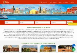 Tempo traveller in Jaipur | Tempor Traveller Service - Tempo Traveller in Jaipur - Book Luxury & Non-Luxury 8,9,12,15,18,20 Seater Tempo Traveller on rent with #1 tempo traveller company.