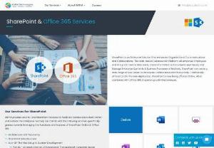 Office 365 sharepoint services USA - Microsoft Dynamic 365 is the cloud based platform that joint all the ERP,CRM and other different functionalities into a completely  Integrated Business Solution. It is mainly focused to maximize the flexibility and extensibiity by getting different features.