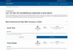 Top Advertising Agencies In San Diego - 10Seos - Top Advertising Agencies in San Diego, client reviews of the leading advertising and marketing agencies. Hire the best marketing companies for your needs.