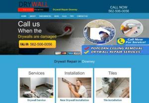 Drywall Repair Downey - Drywall Repair Downey is a professional contractor with vast drywall experience in California. It excels in drywall removal and installation, has experienced tile contractors and excels in popcorn ceiling removal. Phone : 562-506-0056