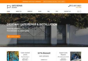Gate Repair McKinney - If you�re living in the Texas area and are looking for a professional repair company, then look no further than Gate Repair McKinney. Customers can look forward to affordable and reliable repair, maintenance and replacement services. Phone : 972-847-0607