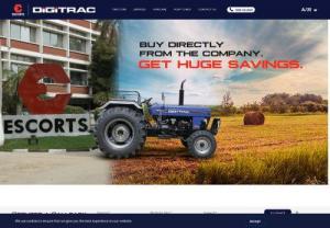 Tractors for Sale - Want to buy a new tractor? Visit website and have a look at its complete range. Digitrac tractors are fully loaded with sophisticated features, best suited for Indian farming.