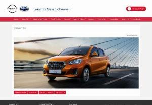 Datsun GO Car Dealer in Velachery Chennai - LakshmiNissan Velachery Chennai is awarded as the most dependable Datsun GO Car Dealers in Chennai region with more than 10 years of automotive experience.
We have state of art showrooms in Velachery and Ambattur, Always ready to serve our customers in the best possible way.