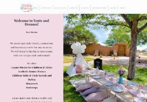 Sleepover Party Rentals | Tents and Dreams Sleepovers | United States - Tents and Dreams Sleepovers brings creative, fun, stress free sleepover party rentals to you! We provide sleepover party rentals in Albuquerque, NM and surrounding areas.