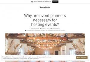 Why are event planners necessary for hosting events? - you are free to determine a budget and choose vendors. But it is only an experienced planner that can suggest top 10 wedding decoration in Delhi NCR.