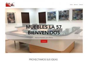 Muebles La 57 - Furniture design and production, interior design and architecture services.