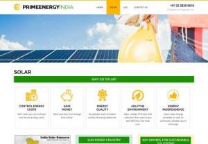 Solar Energy Manufacturers & Solar Panel Suppliers in Mumbai, India - Prime Energy India is an all-in-one solar energy provider. Our in-house team takes care of every part of your project, including financing, custom system engineering, installation and ongoing system maintenance and monitoring.