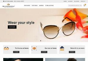 Best Spectacles, Sunglasses & Contact Lens Store - ABC Chashmewale is the best store for Sunglasses, designer frames & spectacles from top brands.