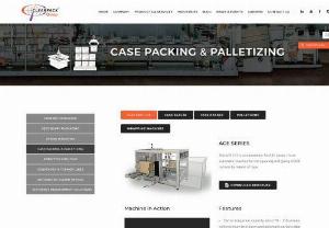 ACE Series  Automatic Machine Manufacturer | Clearpack - Clearpack provides packaging solutions for Case Packing, End Of Line Packaging, Bottle Filling Machines also they supply case packing, bottle filling machines etc.