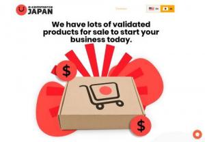 E-commerce Japan - We have lots of validated products for sale. Start your e-commerce business today! What are you waiting for? Amazon Japan, Rakuten e-commerce.