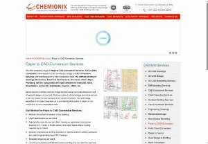 Screenshot of Paper to CAD Conversion Services