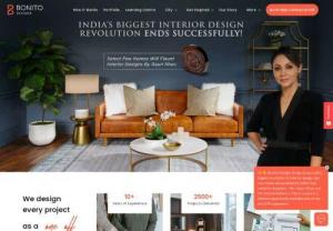 Bonito Designs - We are a professional design firm started by young entrepreneurs building on design obsession and a vision that every home deserves to be a designer home and every person deserves designer living.

A design talent powerhouse with high calibre design experts from across Indian and International design schools.