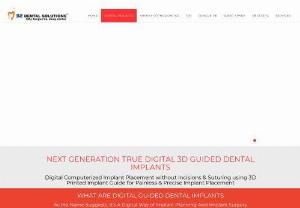 Next Generation True Digital 3D Guided Dental Implants - 32 Dental Solutions provides Digital Guided Dental Implant Placement Performed by the best Dentist of Gurgaon. Next Generation True Digital 3D Guided Dental Implants. Dr. Rajiv Yadav has been Awarded best Dentist of Gurgaon by Time Cybermedia in Association with IBN7.