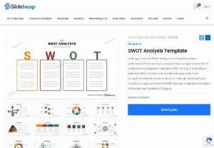 SWOT Analysis Infographic Template - Planning templates are great. These tools make our analysis easier and guide us to get things done quickly and easily. And SWOT analysis infographic template is a simplistic yet powerful tool to develop business strategy, no matter if you are a start-up or guiding an existing business.  Being a presenter, you should know when you are all set to present your ideas, thoughts, strategies.