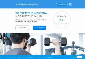 Breathe Physio & Pilates - We offer quality Physiotherapy and Pilates services. We provide one on one consultation and group classes in an inclusive, supportive and caring environment. We have treated elite athletes, sports enthusiasts, people with disabilities, veterans, office workers, the elderly and pregnant women. We are passionate in helping you to recover from injuries and get back to doing what you love, be it playing sports, returning to work, spending time with your kids or just doing everyday life things. We...