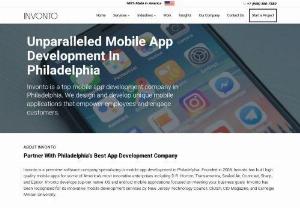 Best Mobile App Developer in Philadelphia | Invonto - Invonto is a top mobile app development company in Philadelphia. We design and develop unique mobile applications that empower employees and engage customers.