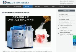 Multi-Head Dry Ice pelletizer Machine - The dry ice machine is a equipmentthat converts liquid carbon dioxide into dry ice particles under the pressure of huge pressure.