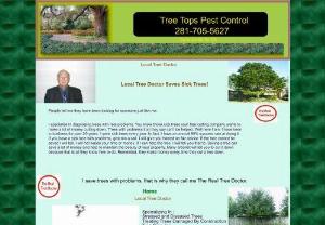 Tree Care Services - Are you looking for premium lawn and tree care services in Cypress, TX? Look nowhere else Tree Tops Pest Control, where you can get quality tree care services including pest control, termite control, lawn care, tree care, lawn care fertilization and much more. The team of certified arborists and tree doctor strive for excellence to make your lawn and surrounding look more appealing. Consult a real tree doctor today.