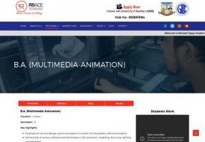 Animation Courses In Mumbai University | Best Animation Colleges In Mumbai - Pursue the best Animation and Multimedia Courses recognised by Mumbai University from the best animation schools in India Bachelor in Animation course emphasis on art and design, pencil and paper to master the foundation skills of animation Join Ramesh Sippy Film Academy in Mumbai