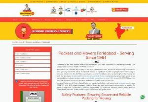 Packers and Movers Faridabad | Movers and Packers Faridabad - Agarwal Packers and Movers Faridabad is the leading moving and relocation expert in India. With well experience and a wealth of knowledge in packing and moving services, the top packers and movers Faridabad offer complete domestic and international shifting services to both residential and commercial clients.