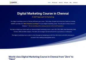 skartec digital marketing academy - Our SEO Training teaches you the best ways to increase your website traffic and sales. We have devised a step-by-step format to make it very easy for you to learn.

Complete hands-on learning from the best SEO training institute in Chennai. Learn to use intelligent search engine optimization techniques to generate targeted traffic.

You will have a thorough understanding of both on-page & off-page activities of SEO. Through our Search Engine Optimization course, you can get a competitive...
