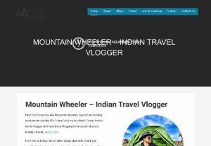 Mountain Wheeler - Travel Blog & Vlog - Hey! Im Himanshu aka Mountain Wheeler. Apart from leading a corporate zombie life, I travel and make videos. Ive been Vlogging since the past two years